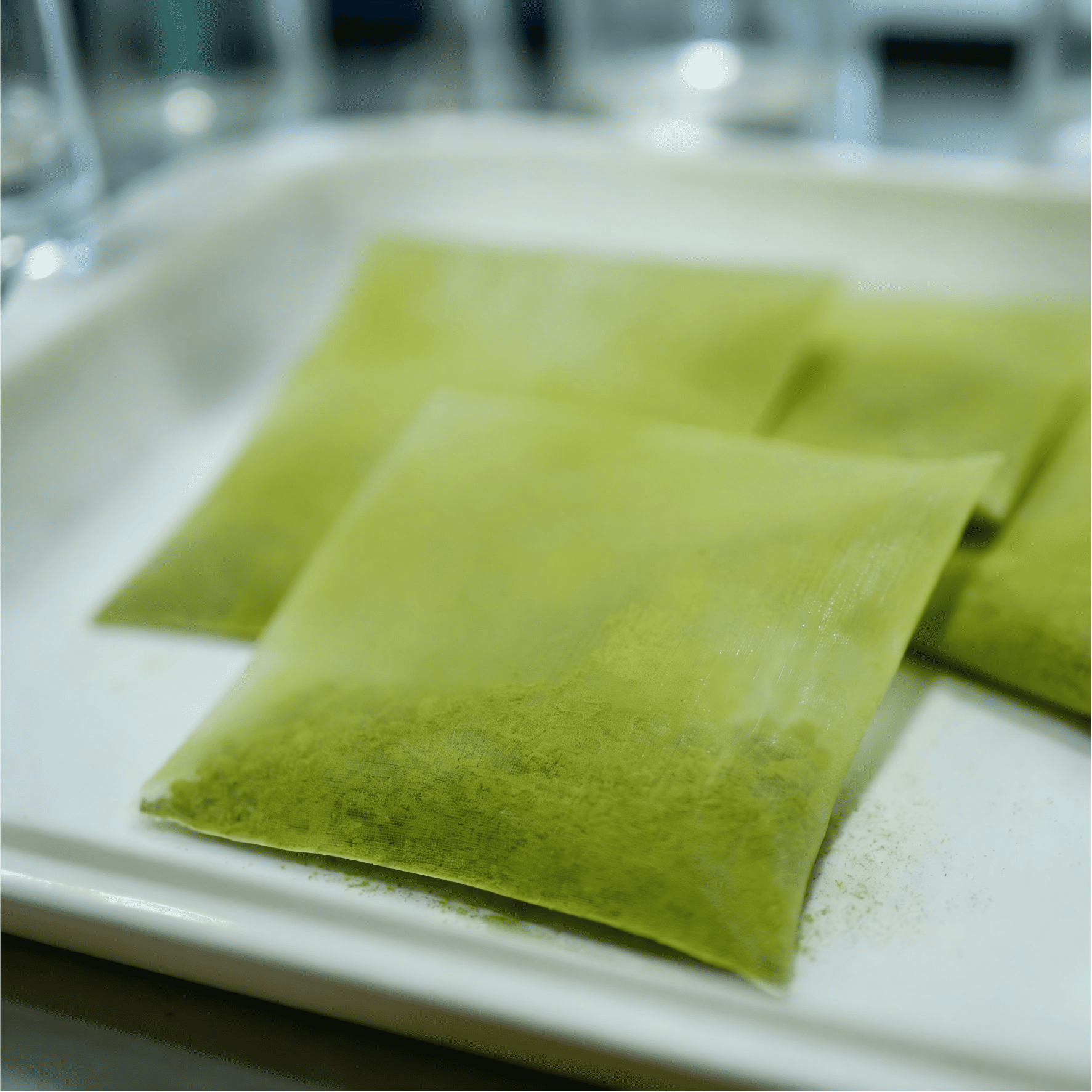 matcha powder ready for food