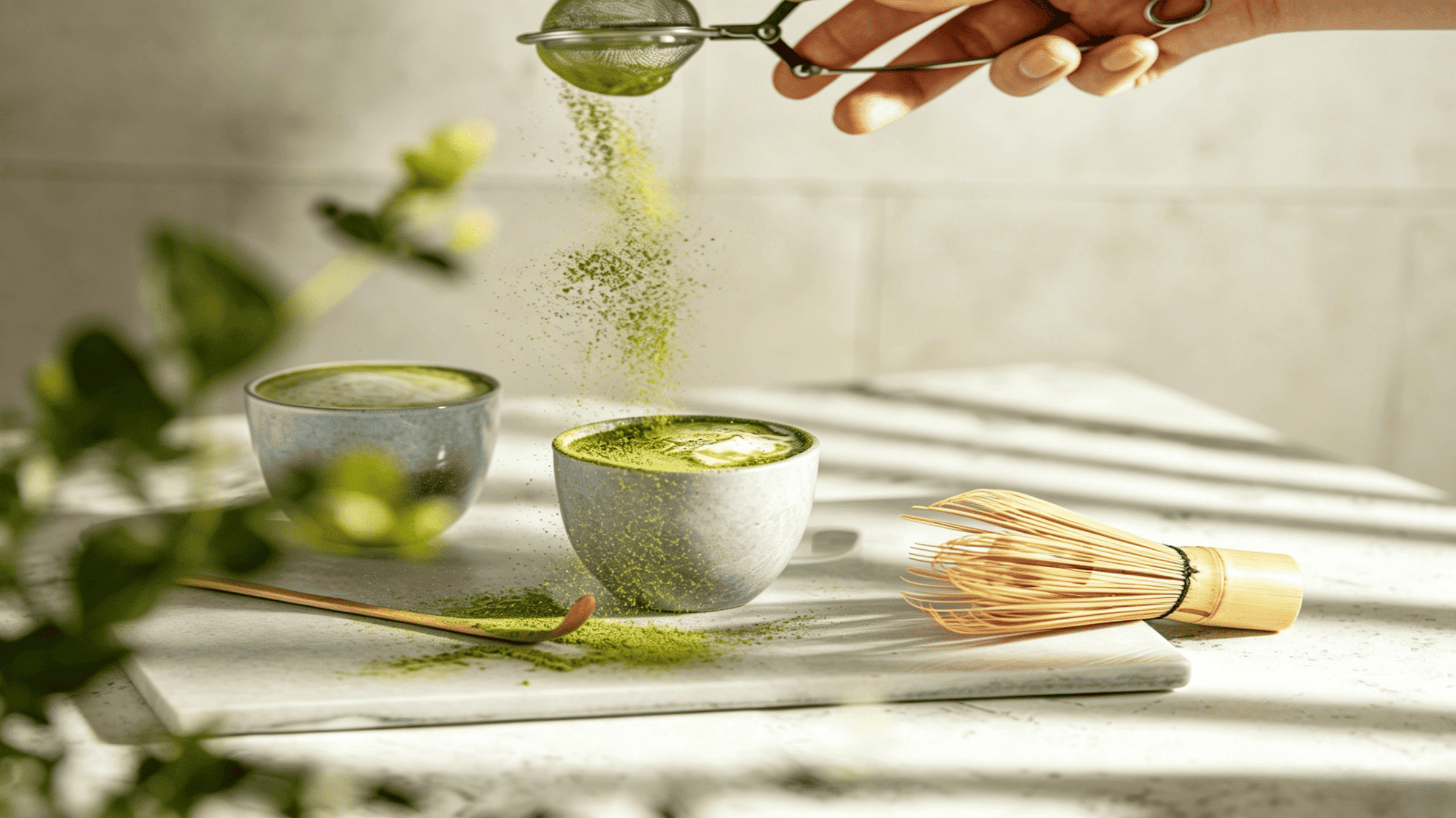 matcha application in beverage
