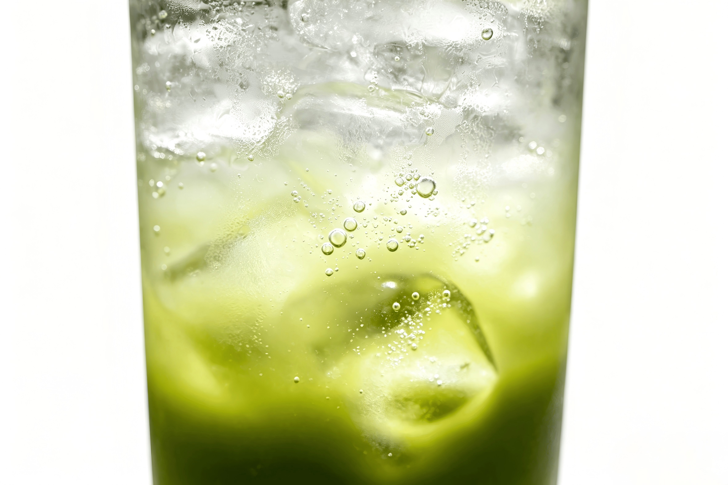 matcha sparkling tea
