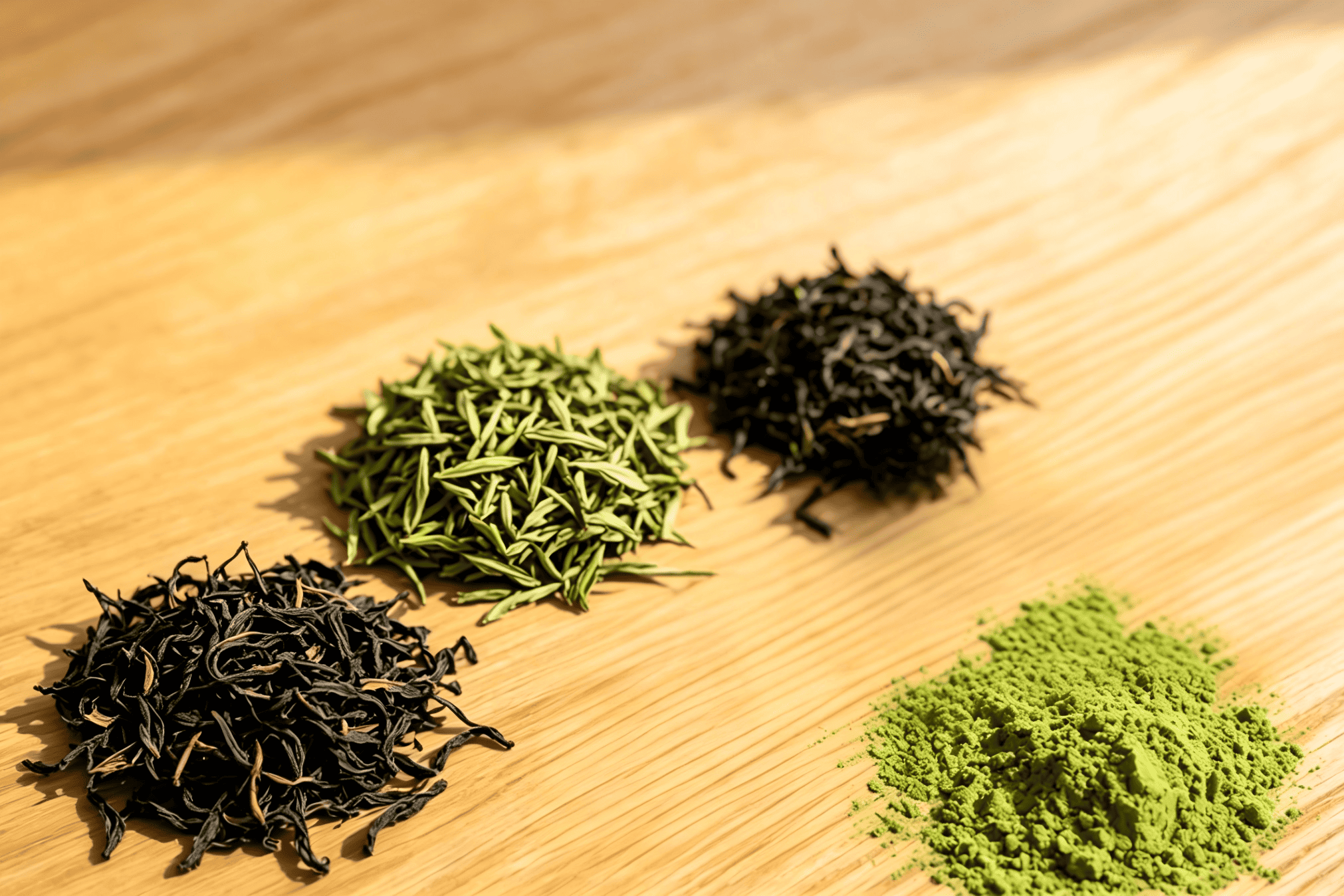 matcha as tea base blend