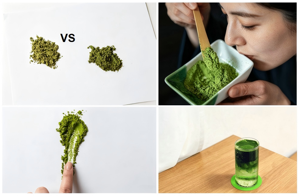 Assess Matcha Raw Material Quality