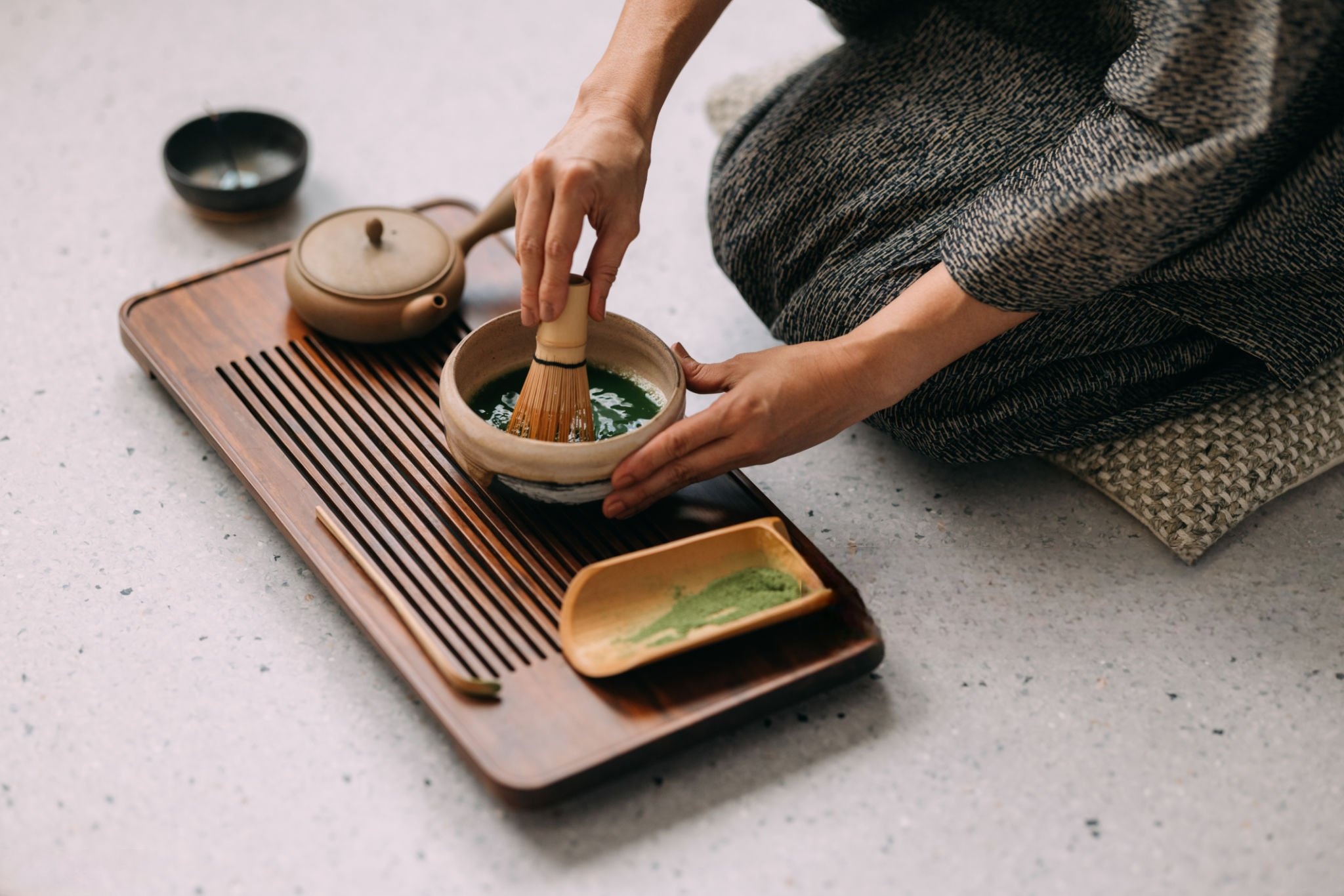 Japanese matcha ceremony