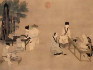 ancient tea processing china