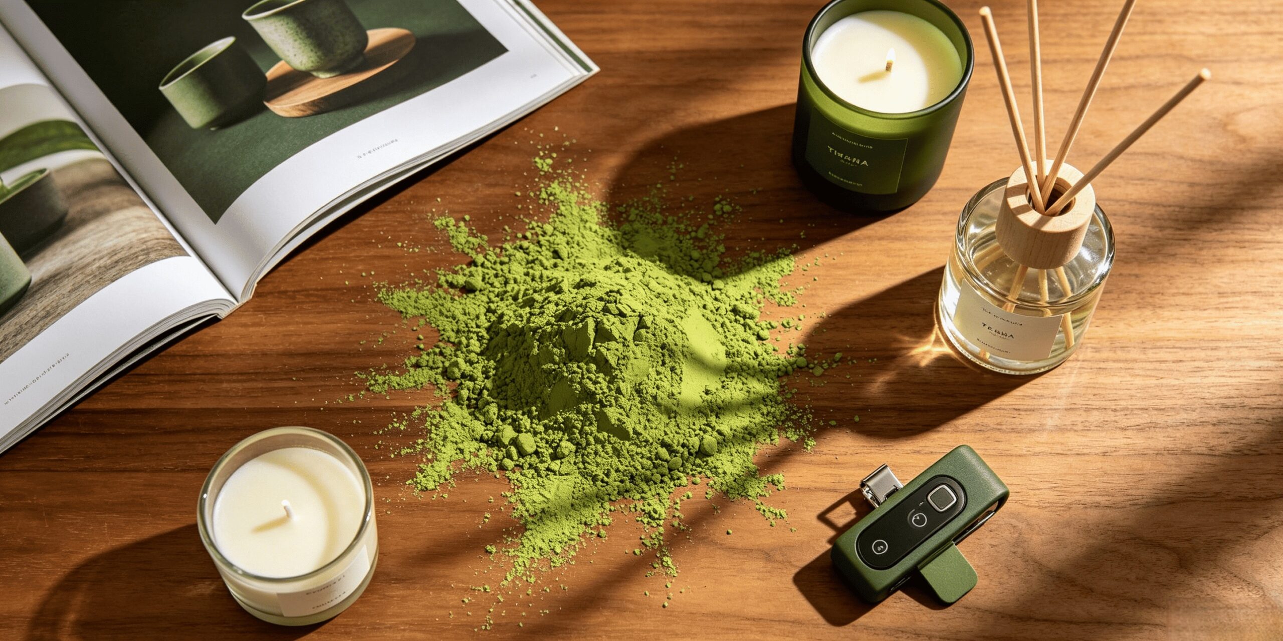 matcha in home fragrance