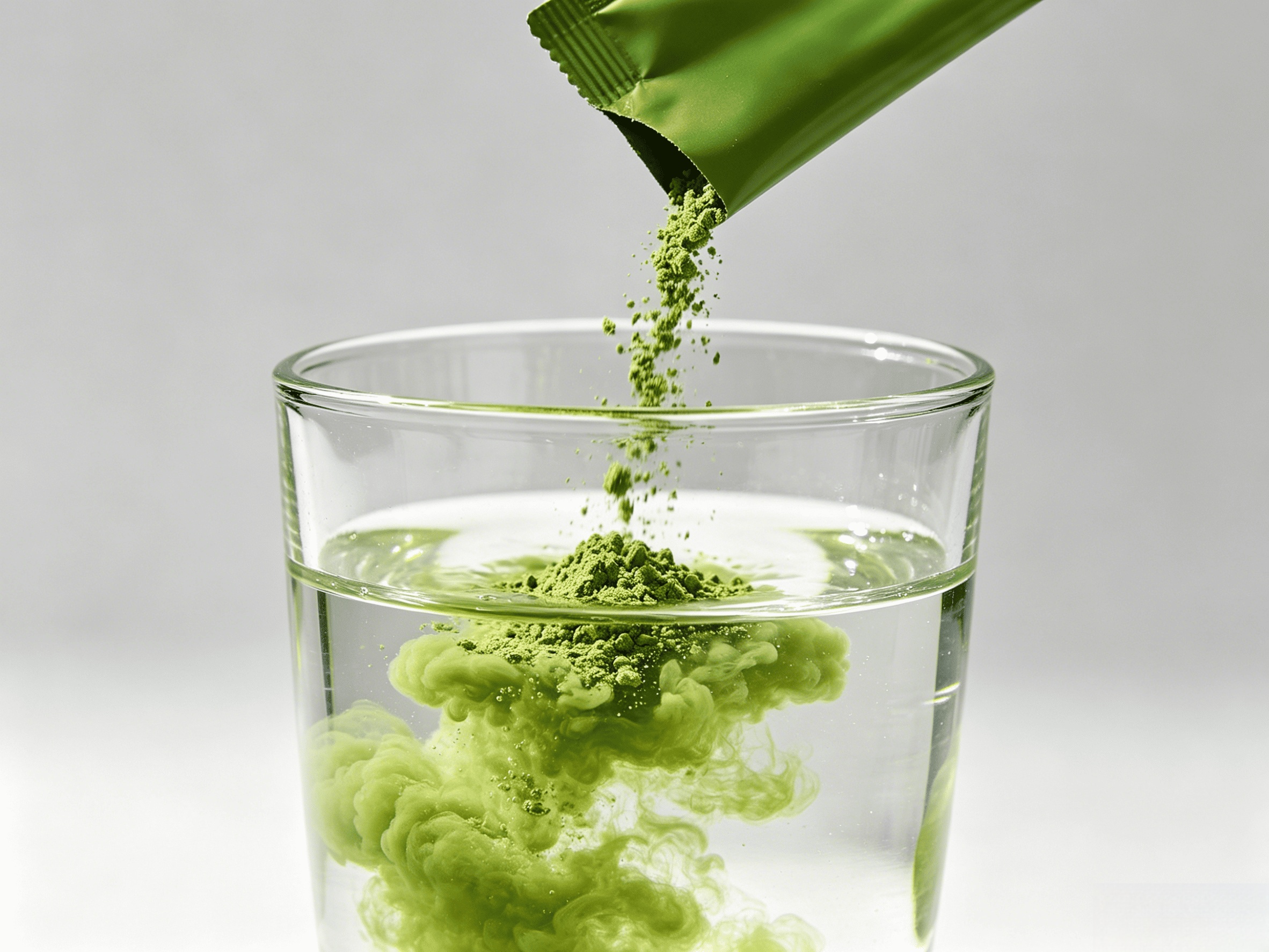 matcha dissolving