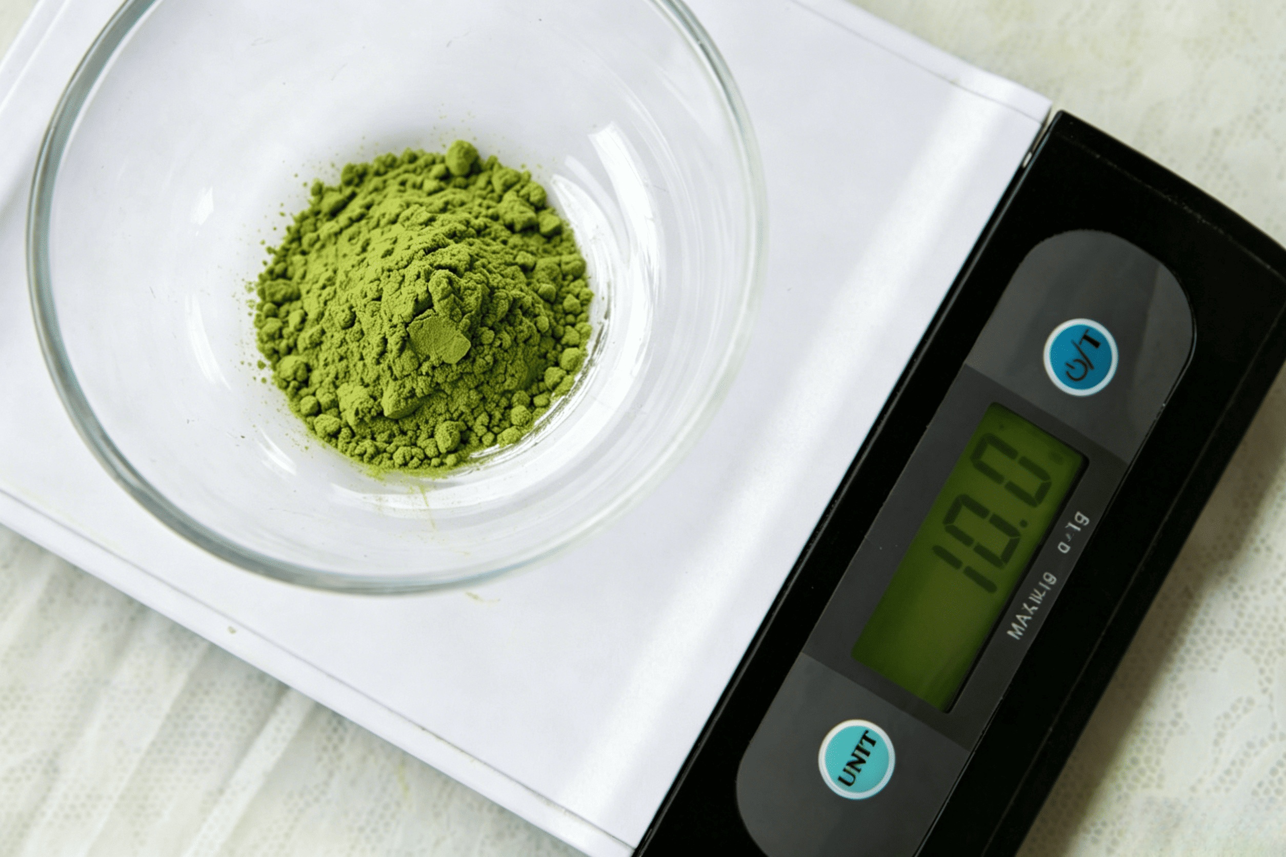 precise weight matcha