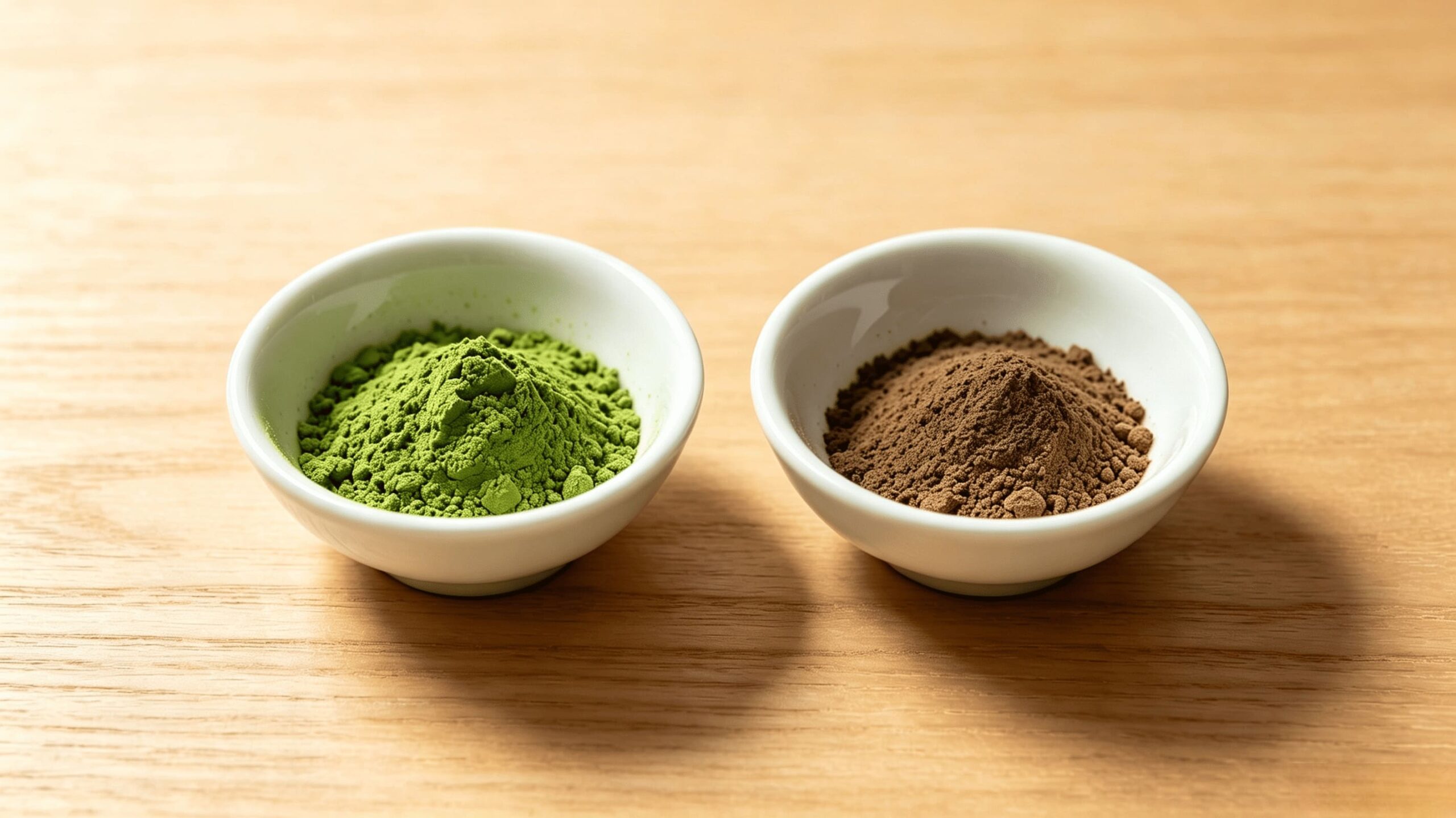 matcha VS hojicha