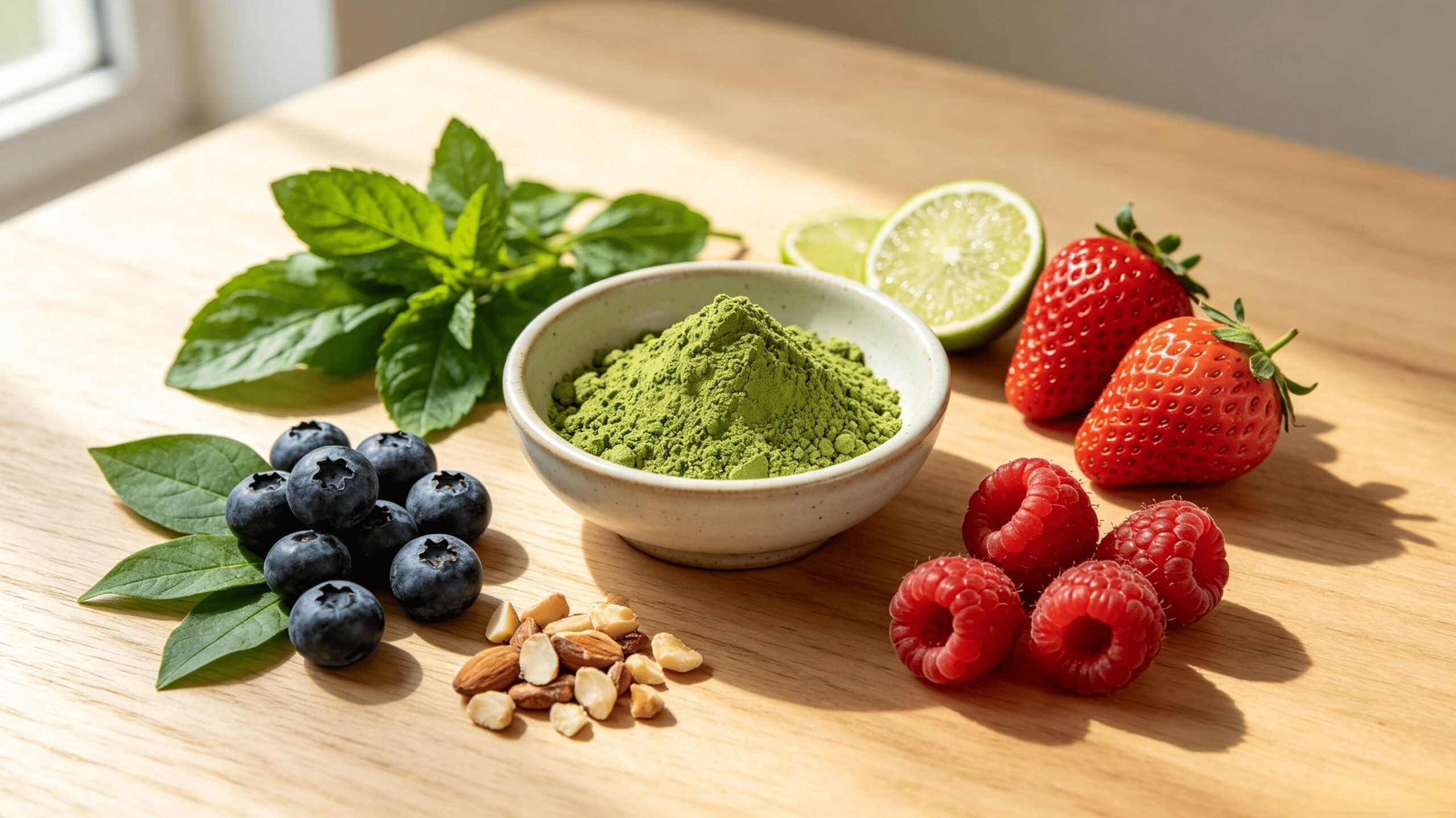 matcha antioxidant ingredients