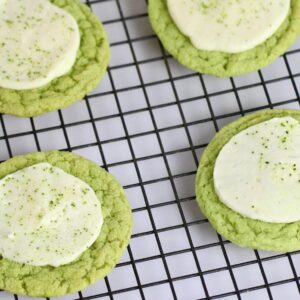 matcha cookies