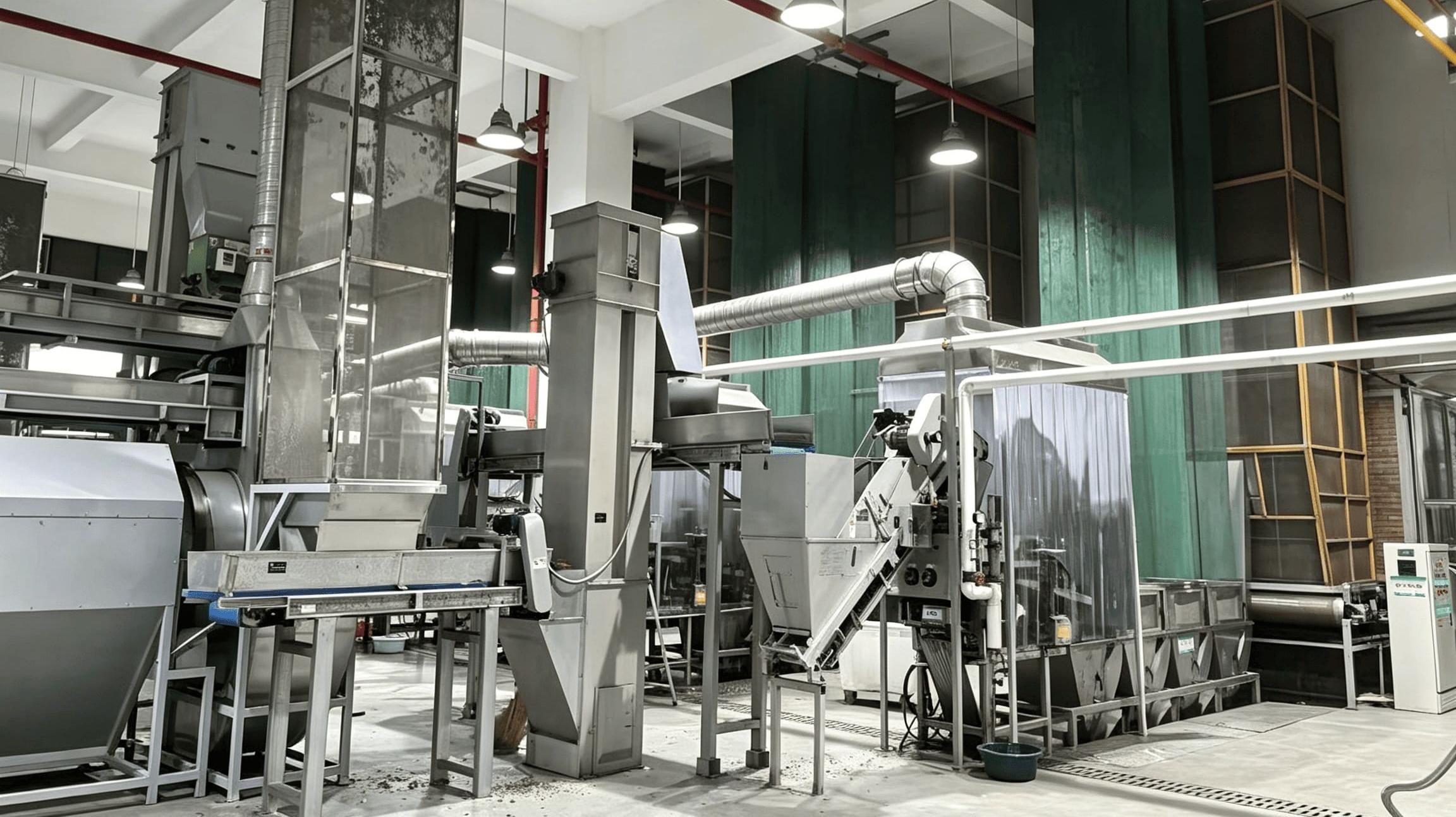 matcha factory production process