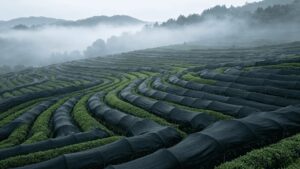 matcha field in Guizhou