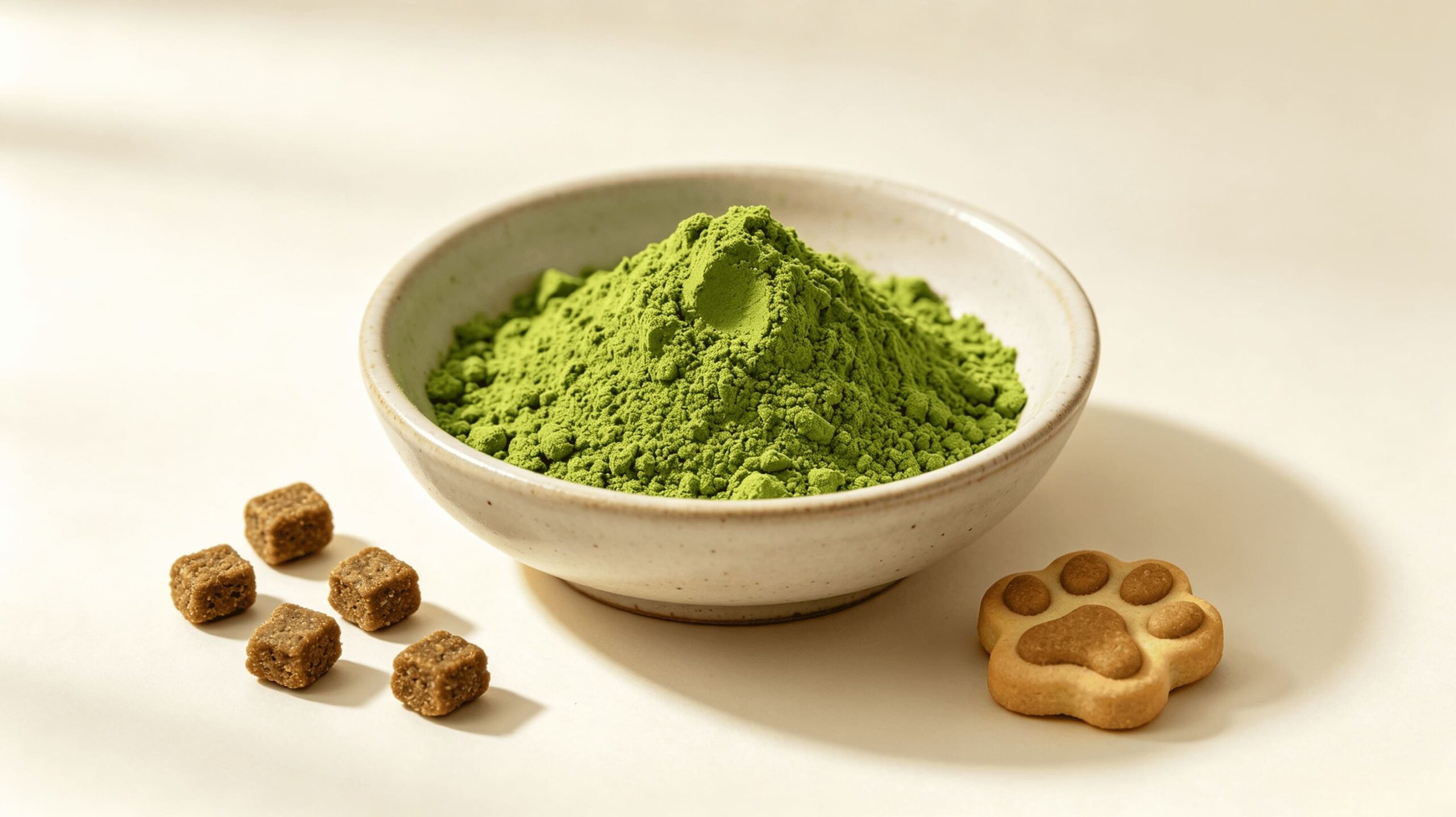 matcha in pet food
