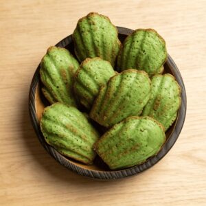 matcha madeleines
