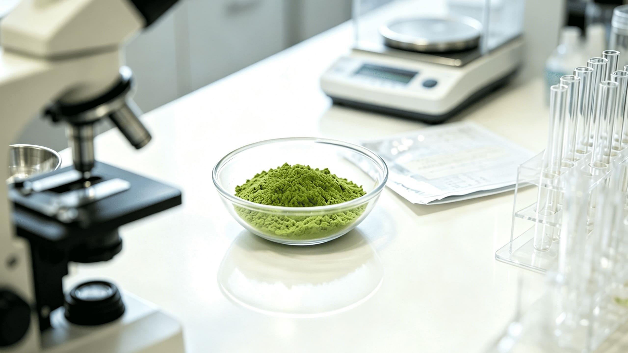 matcha quality control