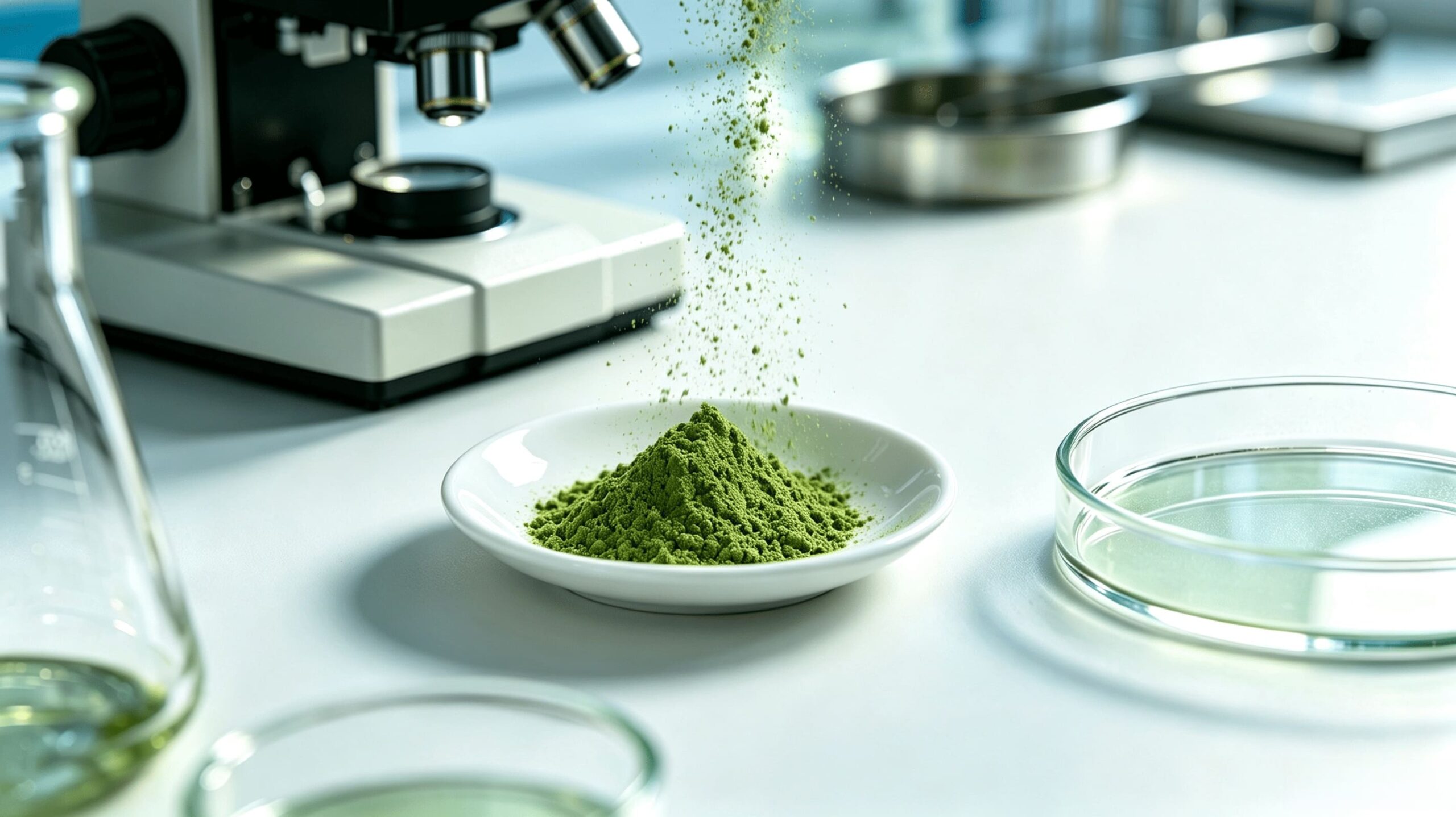 scientific matcha powder