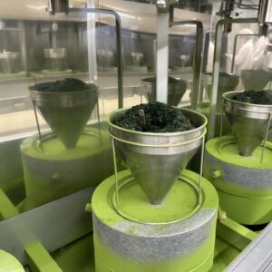 stone grinding matcha